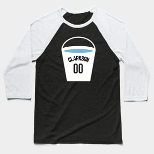Jordan Clarkson Bucket - Utah Jazz Baseball T-Shirt